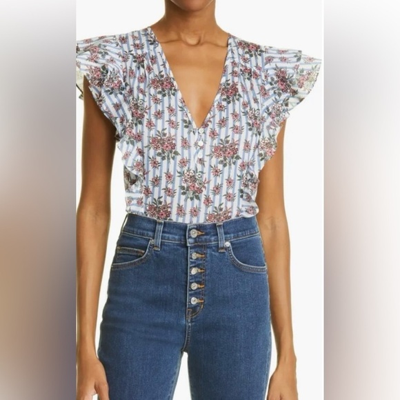 Veronica Beard Tops - Veronica Beard NWOT Joi Floral Blouse